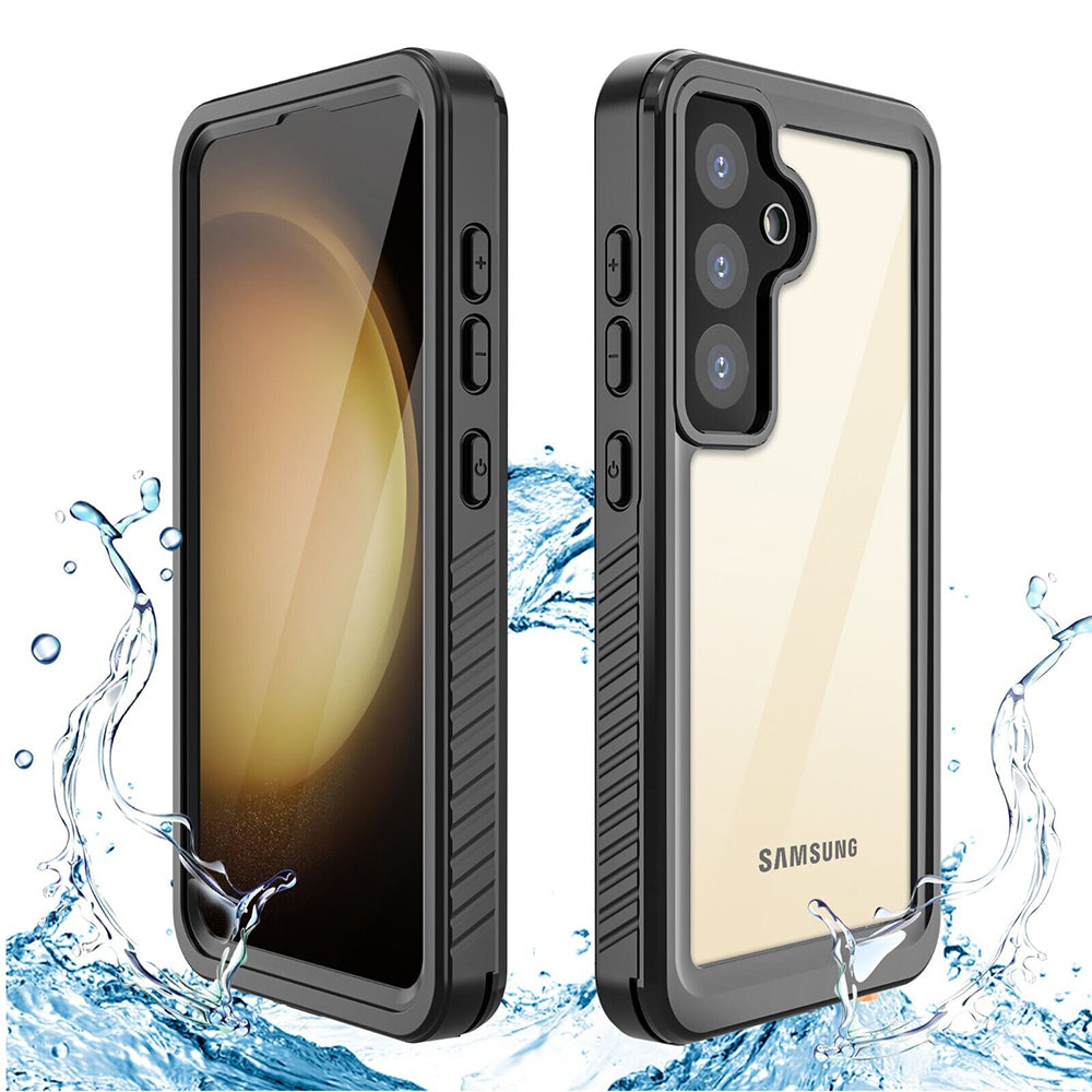 Waterproof Case for Samsung Galaxy S24+ S926, ShellBox, Black