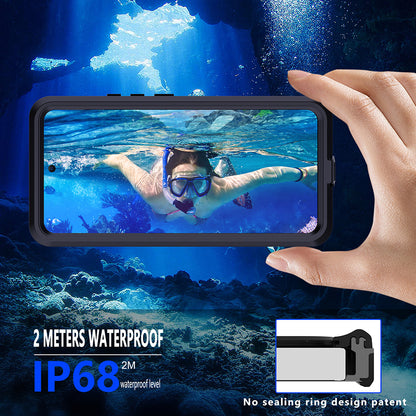 Waterproof Case for Xiaomi Poco X7 / Redmi Note 14 Pro 5G, ShellBox, Black