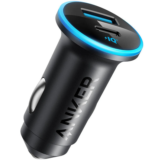 Anker 323 Autoladegerät, 52.5W, 3A, 1 x USB-A - 1 x USB-C, Schwarz A2735G11 