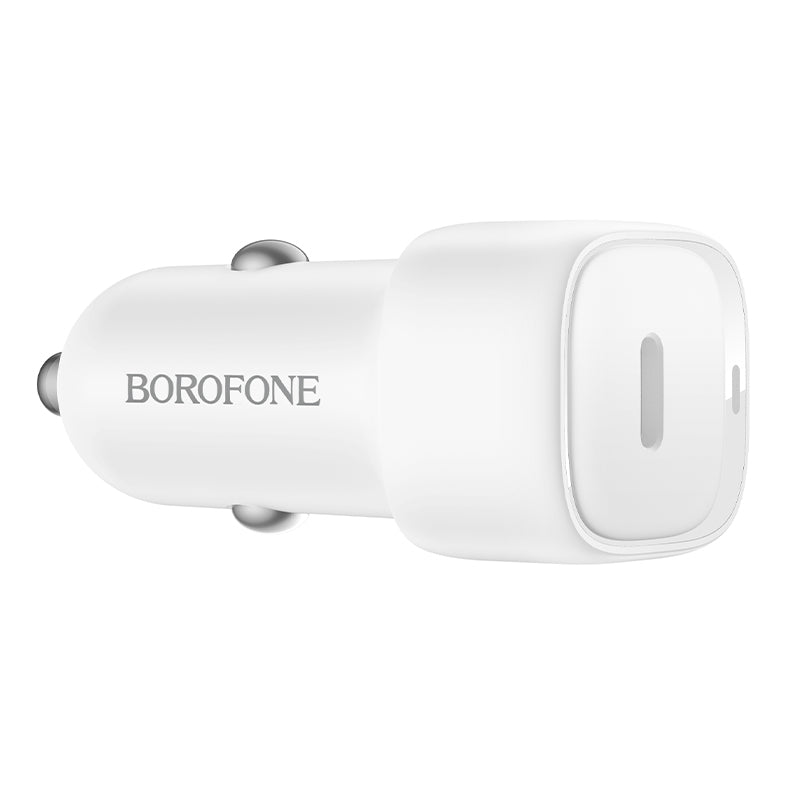 Auto-Ladegerät Borofone BZ34A Cloud, 20W, 3A, 1 x USB-C, Weiß