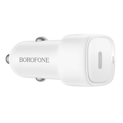Auto-Ladegerät Borofone BZ34A Cloud, 20W, 3A, 1 x USB-C, Weiß