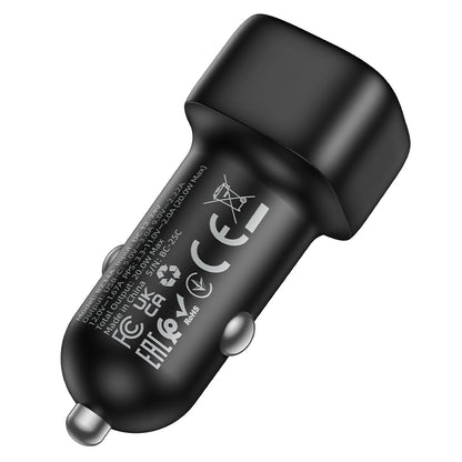 Auto-Ladegerät Borofone BZ34A Cloud, 20W, 3A, 1 x USB-C, Schwarz