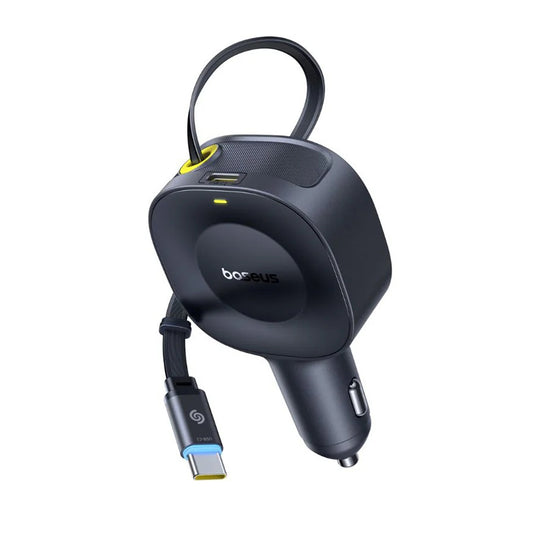 Auto-Ladegerät mit USB-C Kabel Baseus PrimeTrip VR2, 30W, 3A, 1 x USB-C, Schwarz C0206400