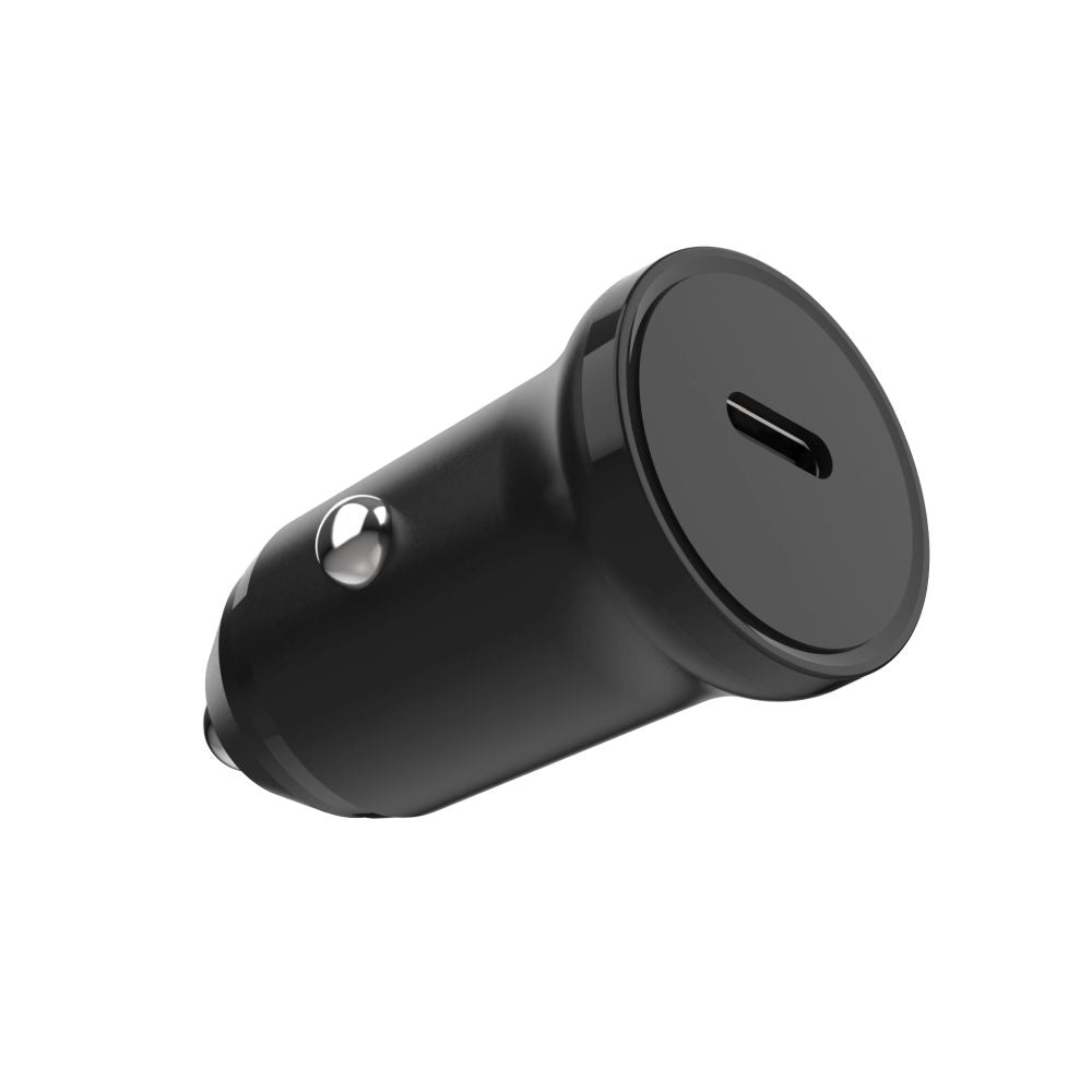 Auto-Ladegerät Fixed, 20W, 3A, 1 x USB-C, Schwarz