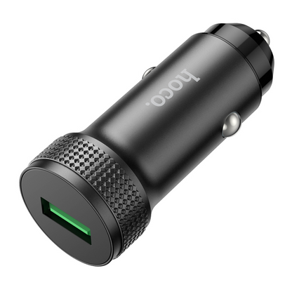 HOCO Z49A Car Charger, 18W, 3A, 1 x USB-A, Black