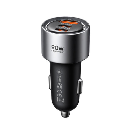 Auto-Ladegerät McDodo CC-3110 Gana, 90W, 3A, 1 x USB-A - 2 x USB-C, Schwarz