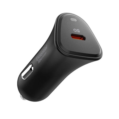 Auto-Ladegerät Spigen EV301 Essential, 30W, 3A, 1 x USB-C, Schwarz