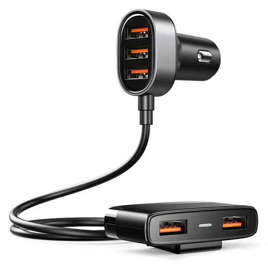 Autoladegerät Joyroom JR-CL03, 21 W, 2,1 A, 5 x USB-A, Schwarz