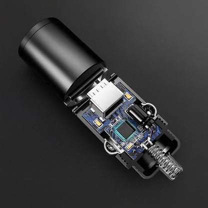 Auto-Ladegerät Techsuit C5 NanoVolt, 30W, 3A, 1 x USB-C, Schwarz