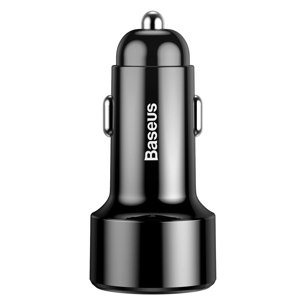 Autoladegerät der Baseus Magic Display-Serie, 45 W, 6 A, 1 x USB-A – 1 x USB-C, Schwarz CCMLC20C-01