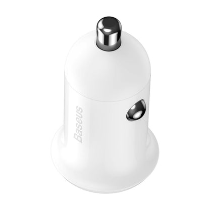 Baseus Grain Pro Autoladegerät, 24 W, 2,4 A, 2 x USB-A, Weiß CCALLP-02