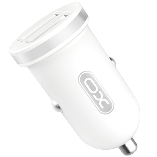 Auto-Ladegerät XO Design CC-18, 10.5W, 2.1A, 2 x USB-A, Weiß