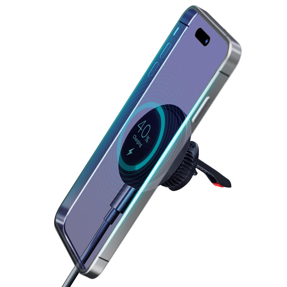 Auto Wireless Ladegerät 3MK, 15W, 1.67A, Schwarz