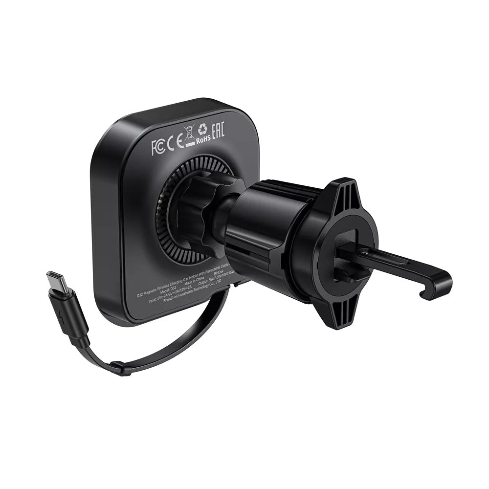 Auto Wireless Ladegerät Acefast D32, 15W, 1.67A, Schwarz