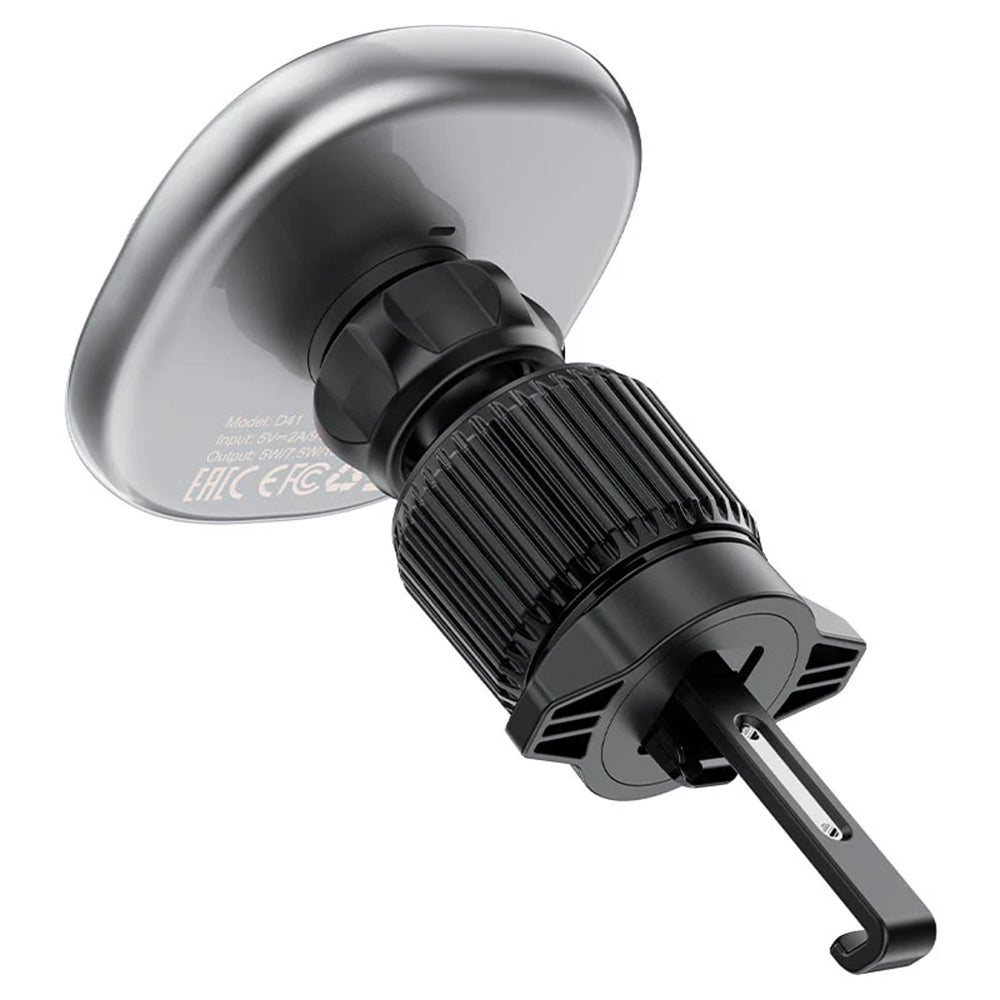 Auto Wireless Ladegerät Acefast D41, 15W, 1.67A, Silber