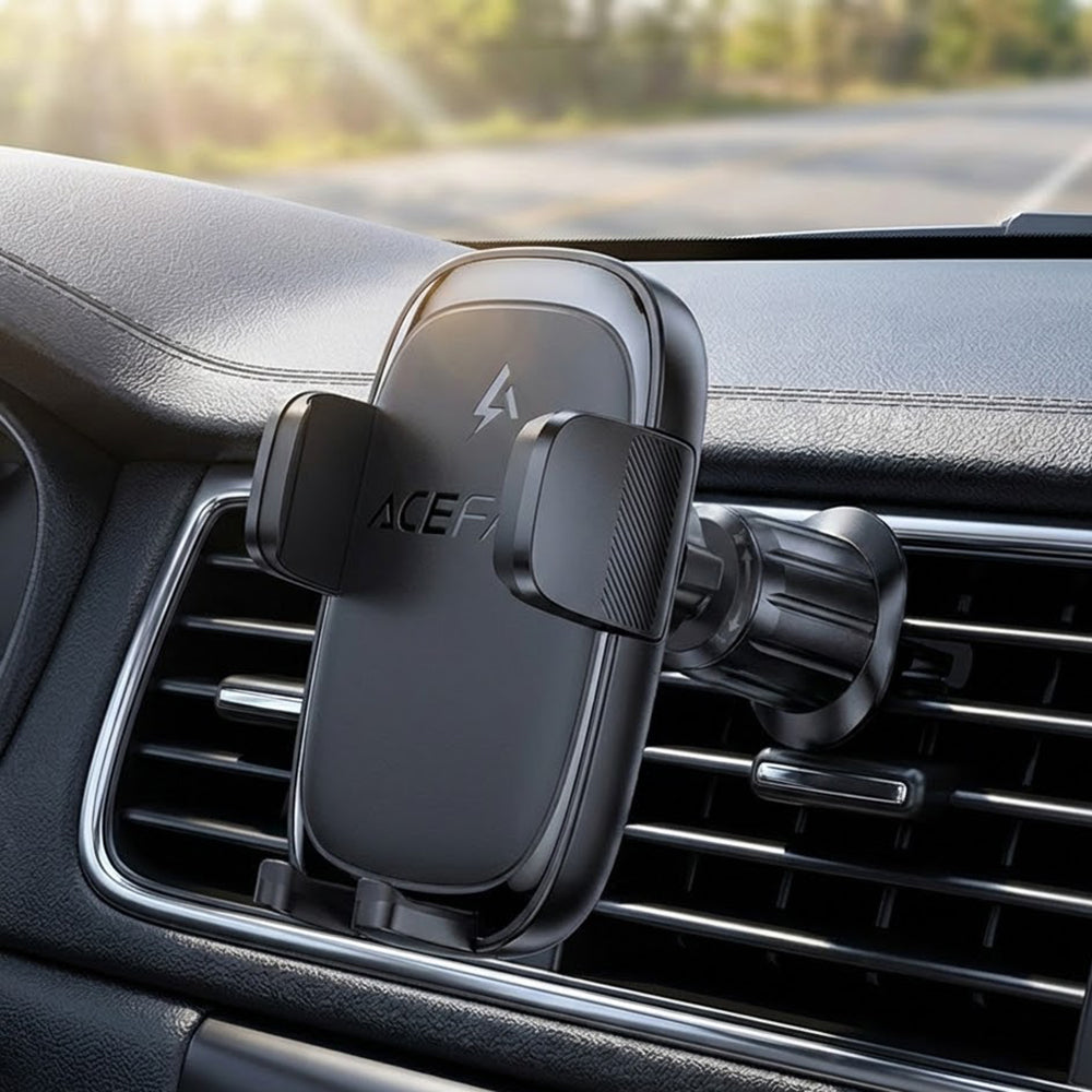 Kfz-Ladegerät Wireless Acefast D48, 15W, 1.67A, Schwarz