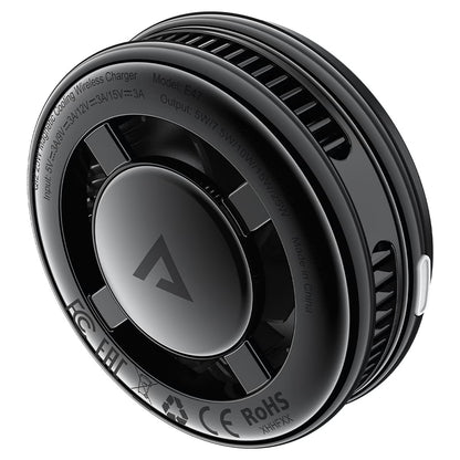 Acefast E47 2in1 Wireless Netzladegerät, 25W, Schwarz