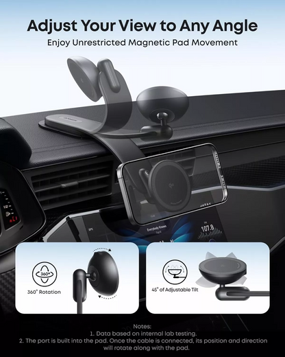 Anker Nano Kfz-Wireless-Ladegerät, 15W, 1.67A, Schwarz B2216H11