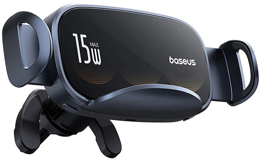 Baseus LightChaser Kfz-Wireless-Ladegerät, 15W, 1.67A, Schwarz C40355901111-00
