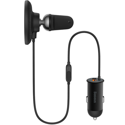 Baseus CW01 Kfz-Wireless-Ladegerät, 40W, 3A, Schwarz C40141000111-01