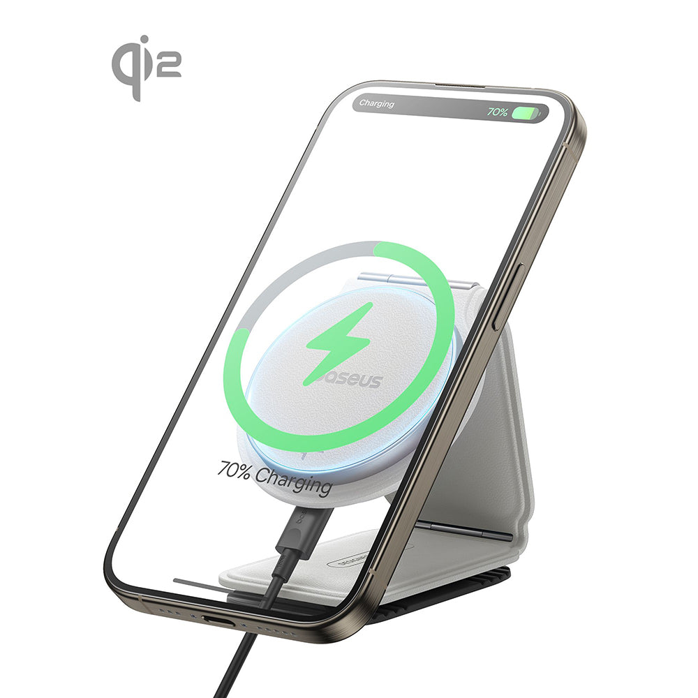 Auto Wireless Ladegerät Baseus PrimeTrip C02, 15W, 1.67A, Silber C40169003211-00