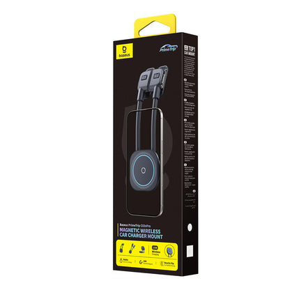 Baseus PrimeTrip C03s Pro Wireless Car Charger, 15W, 1.67A, Black C0013803