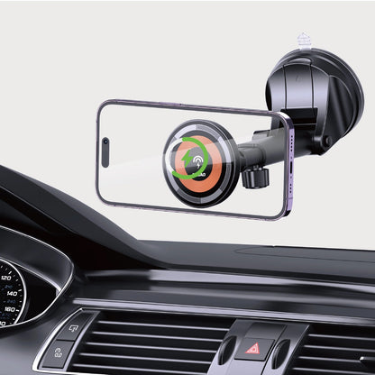 Kabelloses Autoladegerät Dudao F12MAX+, 15W, 1,67A, Schwarz