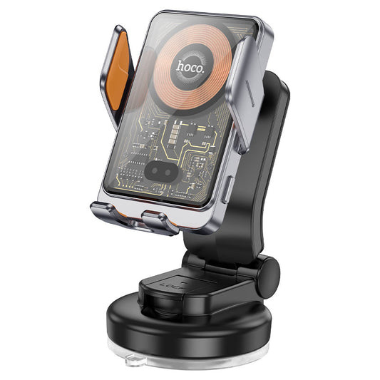 Kfz-Wireless-Ladegerät HOCO HW8, 15W, 1.67A, Schwarz