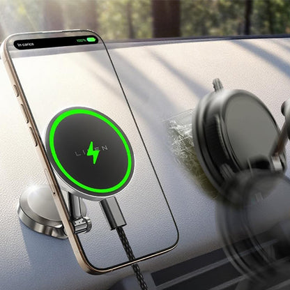 Lisen Kfz-Wireless-Ladegerät, 15W, 1.67A, Schwarz YL0223090006