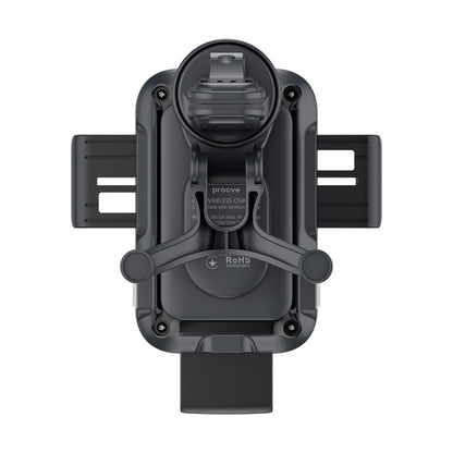 Proove Triple Clamp Wireless Car Charger, 15W, 1.67A, Black WHTC15010001