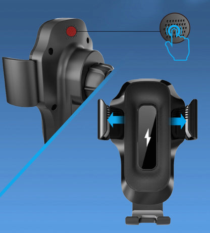 Sendem W33 Wireless Car Charger, 15W, 1.67A, Black