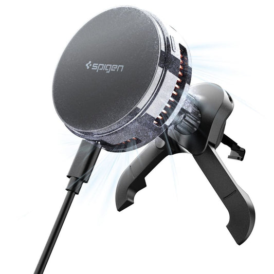 Kfz-Ladegerät Wireless Spigen Essential, 25W, 1.67A, Schwarz