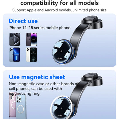 Kfz-Wireless-Ladegerät Yesido C311, 15W, 1.67A, Schwarz
