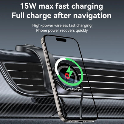 Kfz-Wireless-Ladegerät Yesido C314, 15W, 1.67A, Schwarz