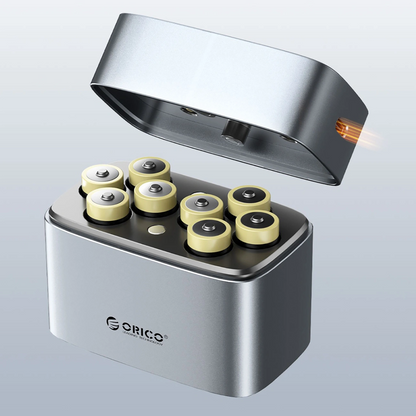 Orico EV8 Batterieladegerät, AA, Grau