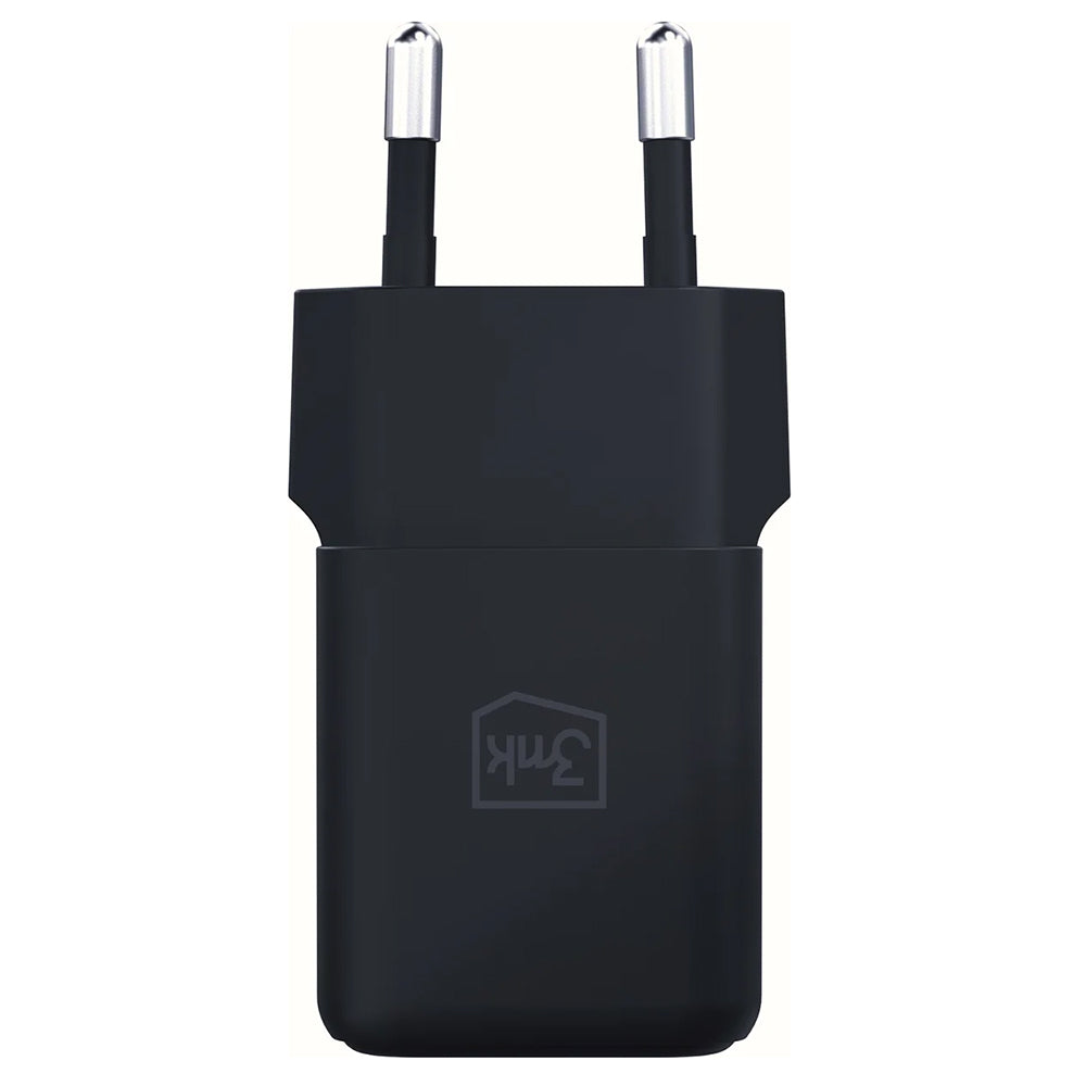 3MK Hyper Network Charger, 20W, 3A, 1 x USB-A - 1 x USB-C, Black