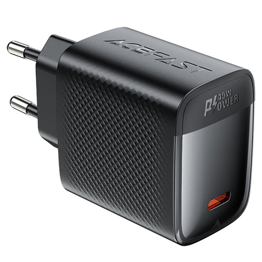 Netzladegerät Acefast A112, 45W, 3A, 1 x USB-C, Schwarz