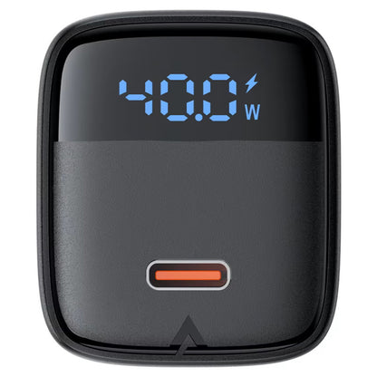 Acefast A135 Netzladegerät Display, 45W, 3A, 1 x USB-C, Schwarz
