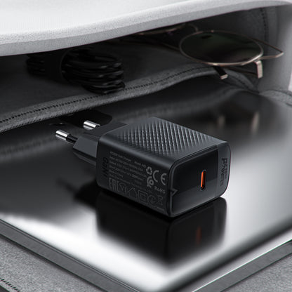 Netzladegerät Acefast A82, 20W, 3A, 1 x USB-C, Schwarz