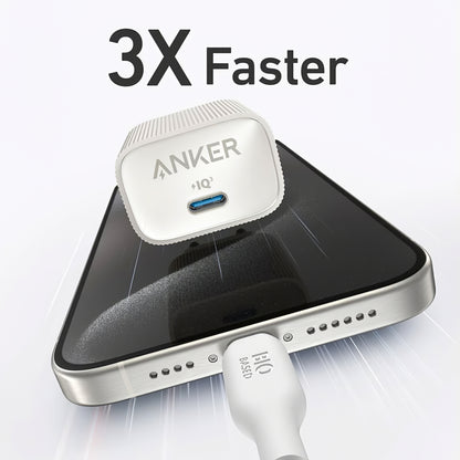 Netzwerk-Ladegerät Anker 511 Nano 4, 30W, 3A, 1 x USB-C, Weiß A2337G21 