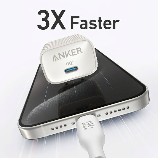 Netzwerk-Ladegerät Anker 511 Nano 4, 30W, 3A, 1 x USB-C, Weiß A2337G21 