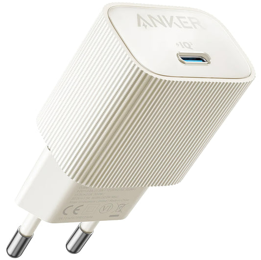 Netzwerk-Ladegerät Anker 511 Nano 4, 30W, 3A, 1 x USB-C, Weiß A2337G21 