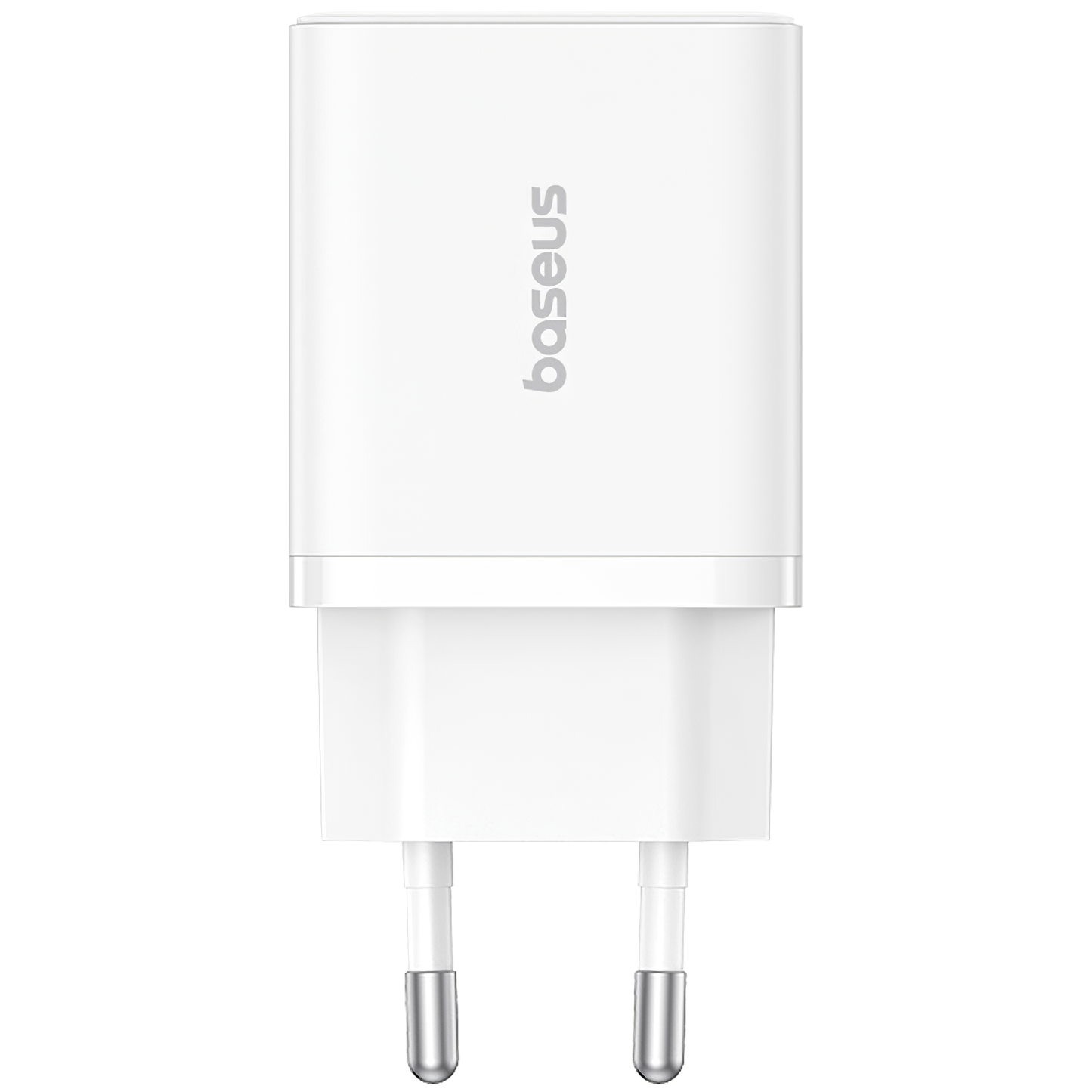 Baseus Cube Netzwerkladegerät, 20 W, 3 A, 1 x USB-A – 1 x USB-C, Weiß P10111403213-00