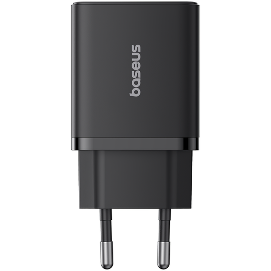 Baseus Cube Netzladegerät, 20W, 3A, 1 x USB-A - 1 x USB-C, Schwarz P10111403113-00