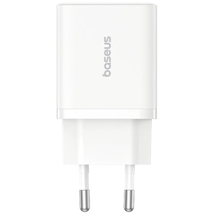 Baseus Cube Netzwerkladegerät, 30 W, 2,4 A, 1 x USB-A – 1 x USB-C, Weiß P10111404213-00