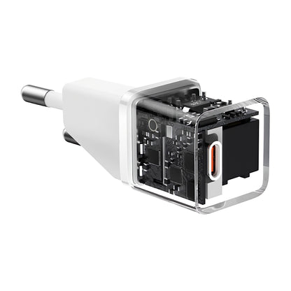 Baseus GaN5S Netzwerkladegerät, 20 W, 3 A, 1 x USB-C, Weiß P10162503213-00