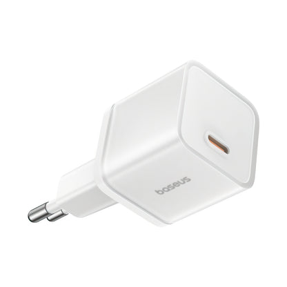 Baseus GaN5S Network Charger, 30W, 3A, 1 x USB-C, White P10162504213-00