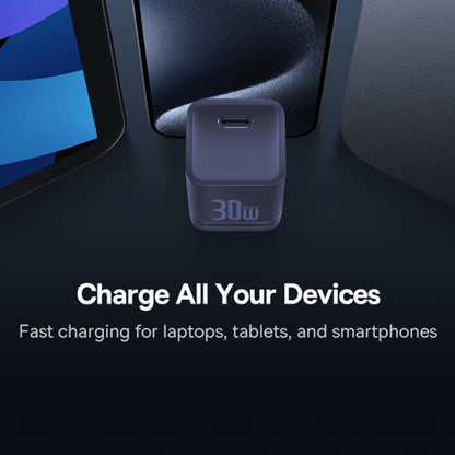 Netzladegerät Baseus GaN5S, 30W, 3A, 1 x USB-C, Lila P10162504523-00