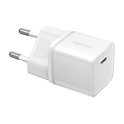 Baseus GaN5S Network Charger, 30W, 3A, 1 x USB-C, White P10162504213-00