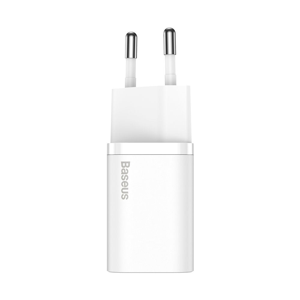 Baseus Super Si 1C Netzwerkladegerät, 30 W, 3 A, 1 x USB-C, Weiß CCSUP-J02